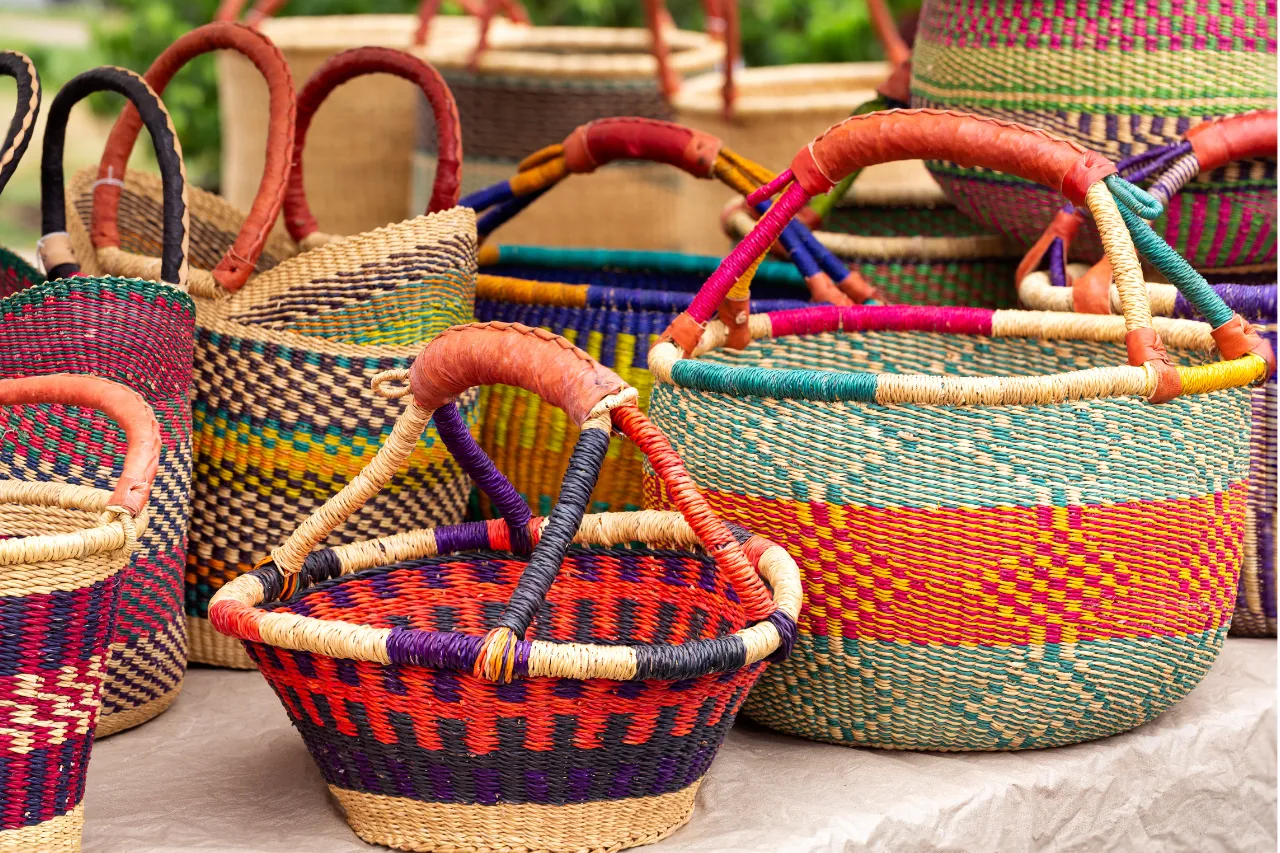 handwoven basket